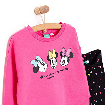 Disney Minnie Mouse Kız Eşofman Takımı Kız Bebek