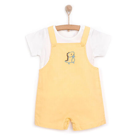 HelloBaby Erkek Şort Salopet-Tshirt Erkek Bebek