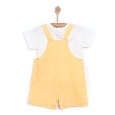 HelloBaby Erkek Şort Salopet-Tshirt Erkek Bebek
