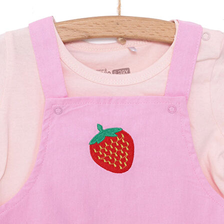 HelloBaby Yenidoğan Şort Salopet-Tshirt