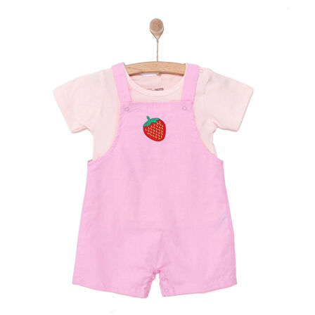 HelloBaby Yenidoğan Şort Salopet-Tshirt