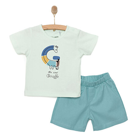 HelloBaby Erkek Tshirt-Şort Erkek Bebek