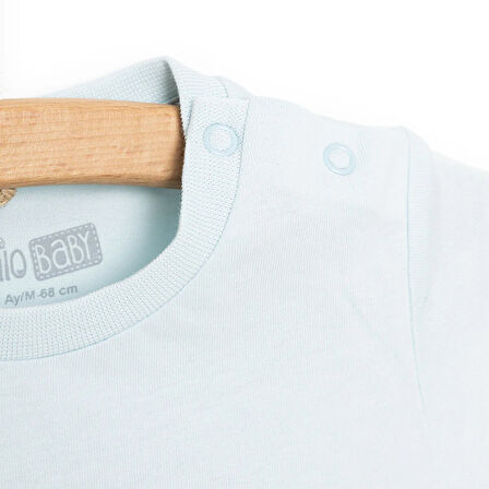 HelloBaby Basic Erkek Okyanus Baskılı T-Shirt Erkek Bebek