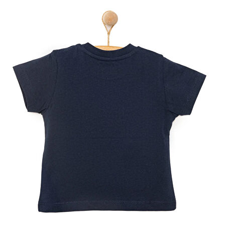 HelloBaby Basic Erkek Hello Balina Baskılı T-Shirt Erkek Bebek
