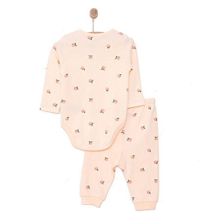 HelloBaby Hayvanlar  Baskılı Yenidoğan Erkek Body-Patiksiz Alt Kız Bebek