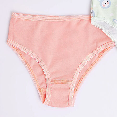 HelloBaby Kız Bebek 3lü Slip Külot