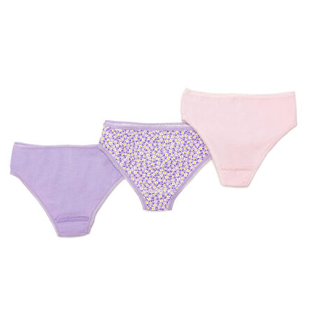 HelloBaby Kız Bebek 3lü Külot Mor