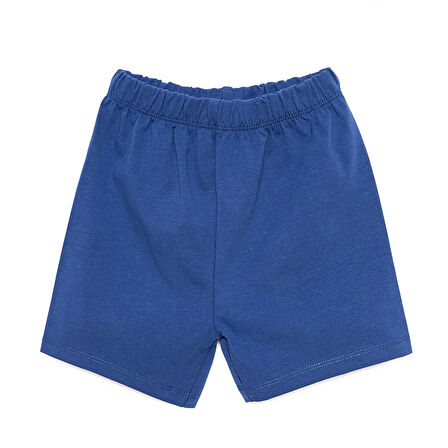 HelloBaby Erkek Bebek Basic Şort Reçme Paça Gri