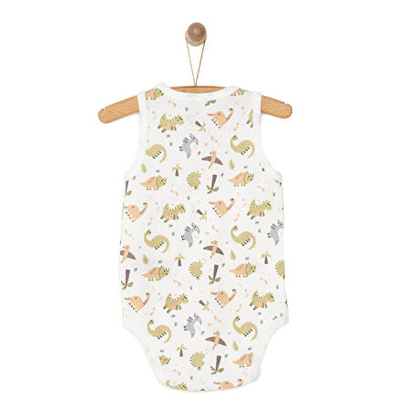 HelloBaby Dinazor Desenli Atlet Body