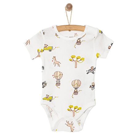 HelloBaby Erkek Kısa Kol Body Erkek Bebek