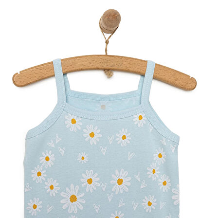 HelloBaby Kız İp Askılı Body Kız Bebek