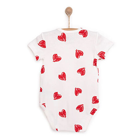 HelloBaby Kız Kısa Kol Body Kız Bebek