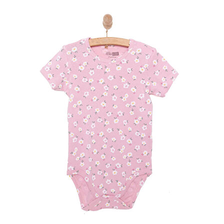 HelloBaby Çiçekli Kısa Kol Body