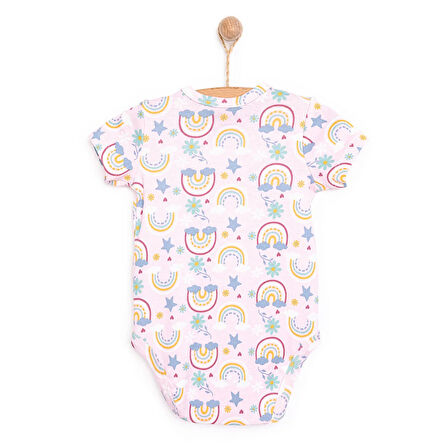 HelloBaby Kız Kısa Kol Body Kız Bebek