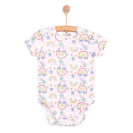 HelloBaby Kız Kısa Kol Body Kız Bebek