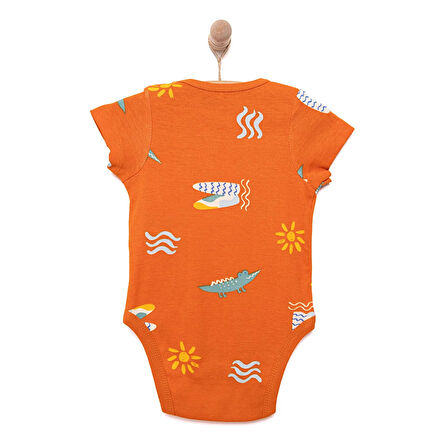 HelloBaby Erkek 2li Kısa Kol Body Erkek Bebek