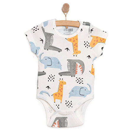 HelloBaby Erkek Kısa Kol Body Erkek Bebek