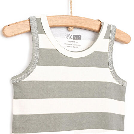 HelloBaby Erkek Atlet Body Erkek Bebek