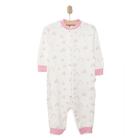 HelloBaby Yenidoğan Kız Patiksiz Tulum Kız Bebek