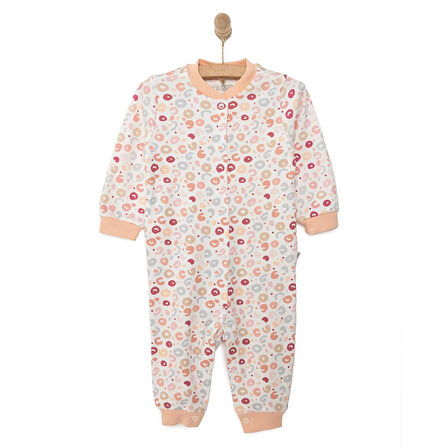HelloBaby Yenidoğan Kız Patiksiz Tulum Kız Bebek