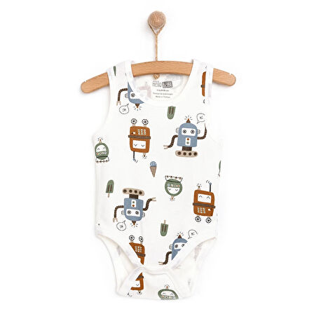 HelloBaby Erkek Atlet Body Erkek Bebek