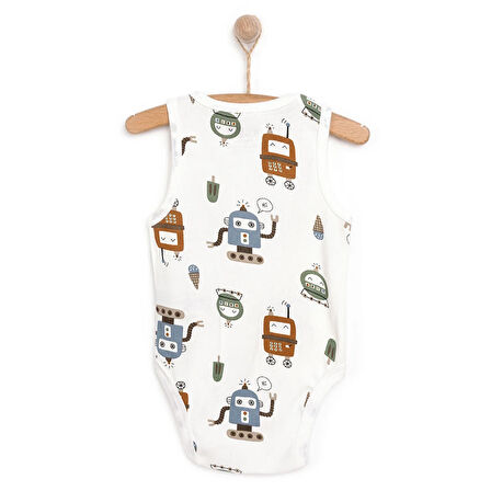 HelloBaby Erkek Atlet Body Erkek Bebek