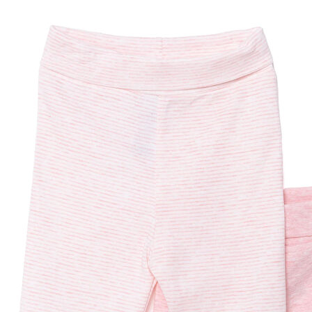HelloBaby Unisex 2li Patikli Alt Ribana Bej