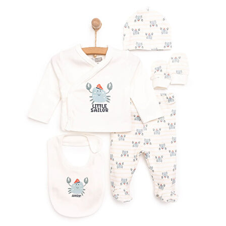 HelloBaby Erkek 5li Askı Hastane Çıkışı Erkek Bebek