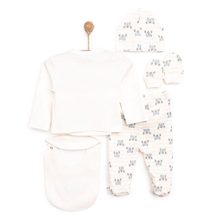 HelloBaby Erkek 5li Askı Hastane Çıkışı Erkek Bebek