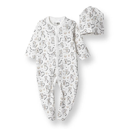 HelloBaby Yenidoğan Tulum-Şapka