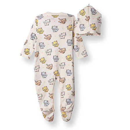 HelloBaby Yenidoğan Tulum-Şapka