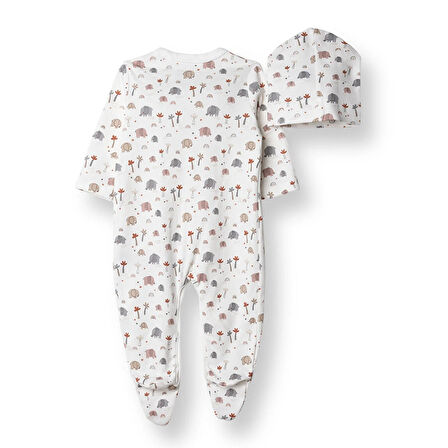 HelloBaby Yenidoğan Tulum-Şapka