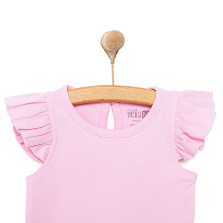 HelloBaby Fırfırlı Kız Atlet Body Kız Bebek