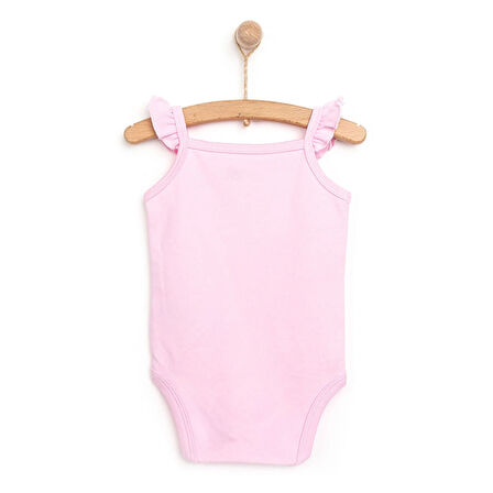 HelloBaby Kız İp Askılı Body Kız Bebek