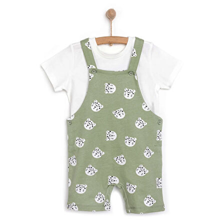 HelloBaby Basic Şort Salopet-Tshirt