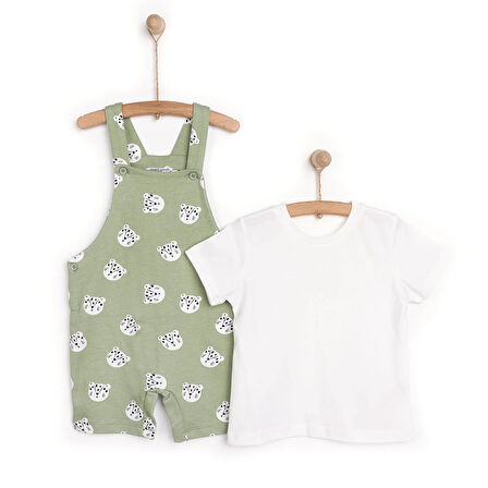 HelloBaby Basic Şort Salopet-Tshirt