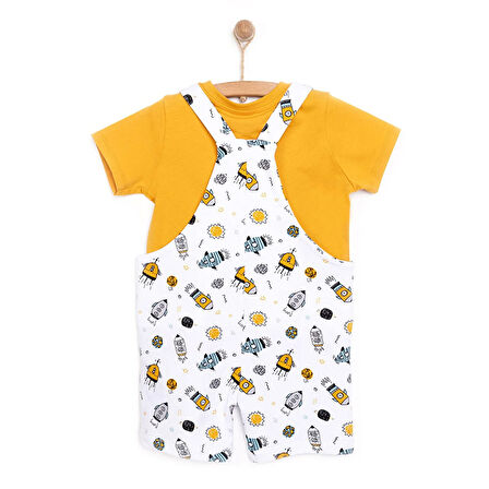 HelloBaby Basic Şort Salopet-Tshirt