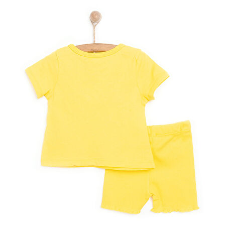 HelloBaby Motto Girl Tshirt-Tayt
