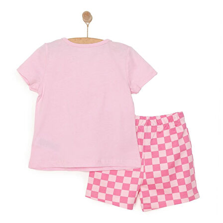HelloBaby Motto Girl Kız Tshirt-Şort Kız Bebek