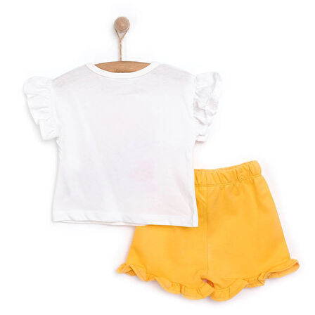 HelloBaby Motto Girl Tshirt-Şort
