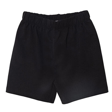 HelloBaby Unisex Basic Şort Reçme Paça Ekru