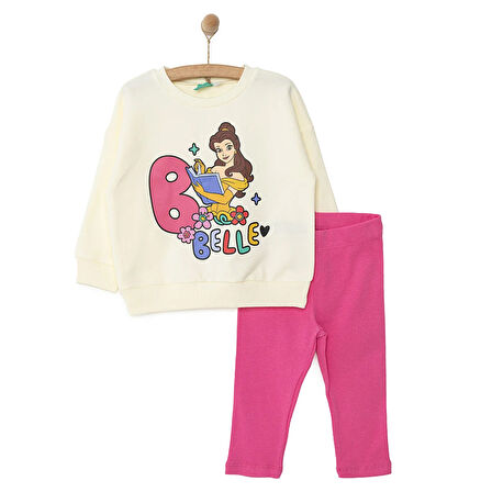 Disney Prenscess Kız Sweatshirt - Tayt Kız Bebek