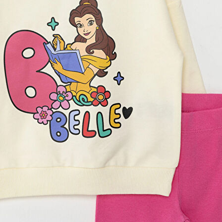 Disney Prenscess Kız Sweatshirt - Tayt Kız Bebek