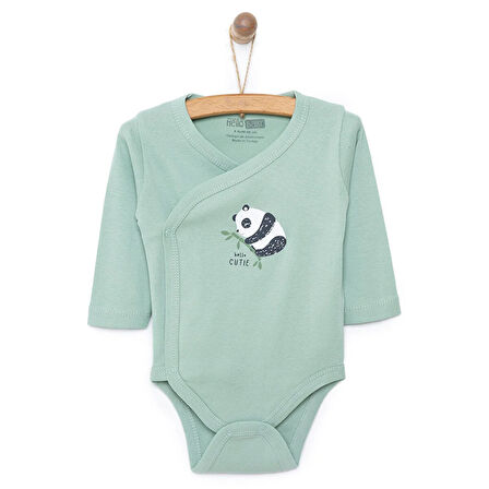 HelloBaby Uzun Kol Zıbın Body Erkek Bebek