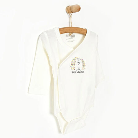 HelloBaby Uzun Kol Zıbın Body Kız Bebek