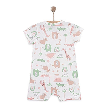 HelloBaby Kız Kısa Tulum Kız Bebek