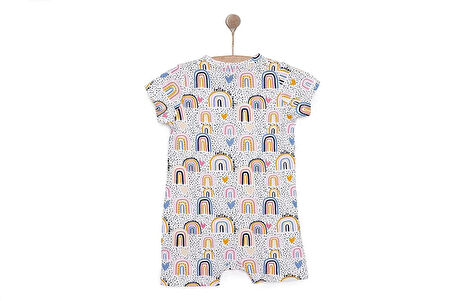 HelloBaby Kız Kısa Tulum Kız Bebek