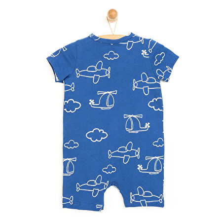 HelloBaby Erkek Kısa Tulum Erkek Bebek