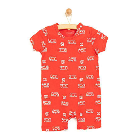 HelloBaby Erkek Kısa Tulum Erkek Bebek