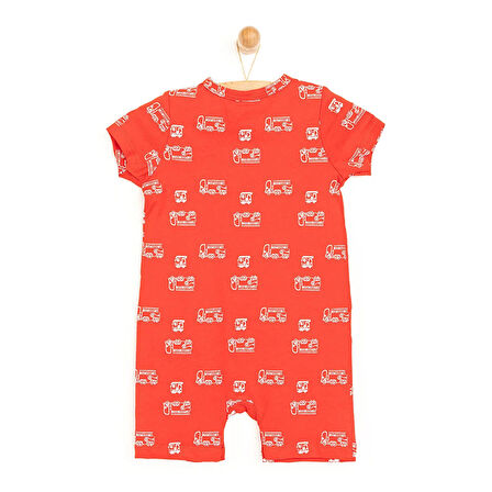 HelloBaby Erkek Kısa Tulum Erkek Bebek